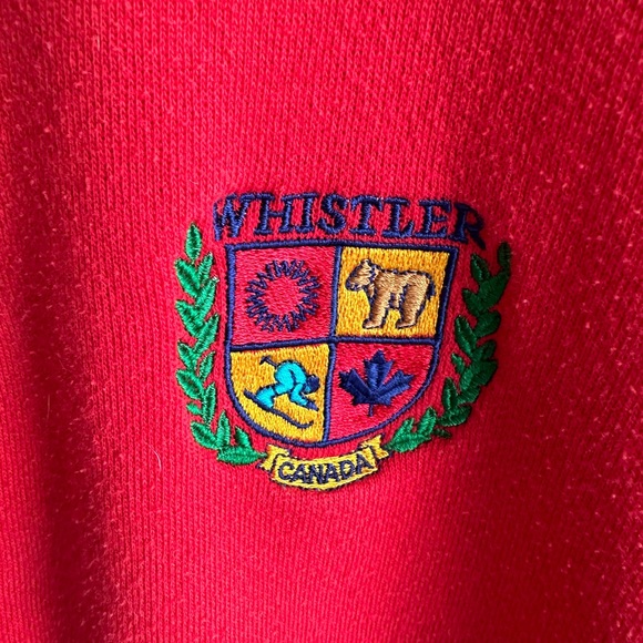 Vintage collared zipper sweatshirt with pockets!!!!!!
Whistler BC- medium - Picture 3 of 8